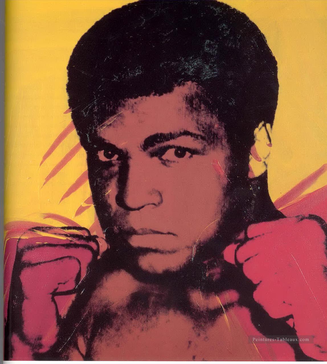 Muhammad Ali POP artistes Peintures à l'huile
